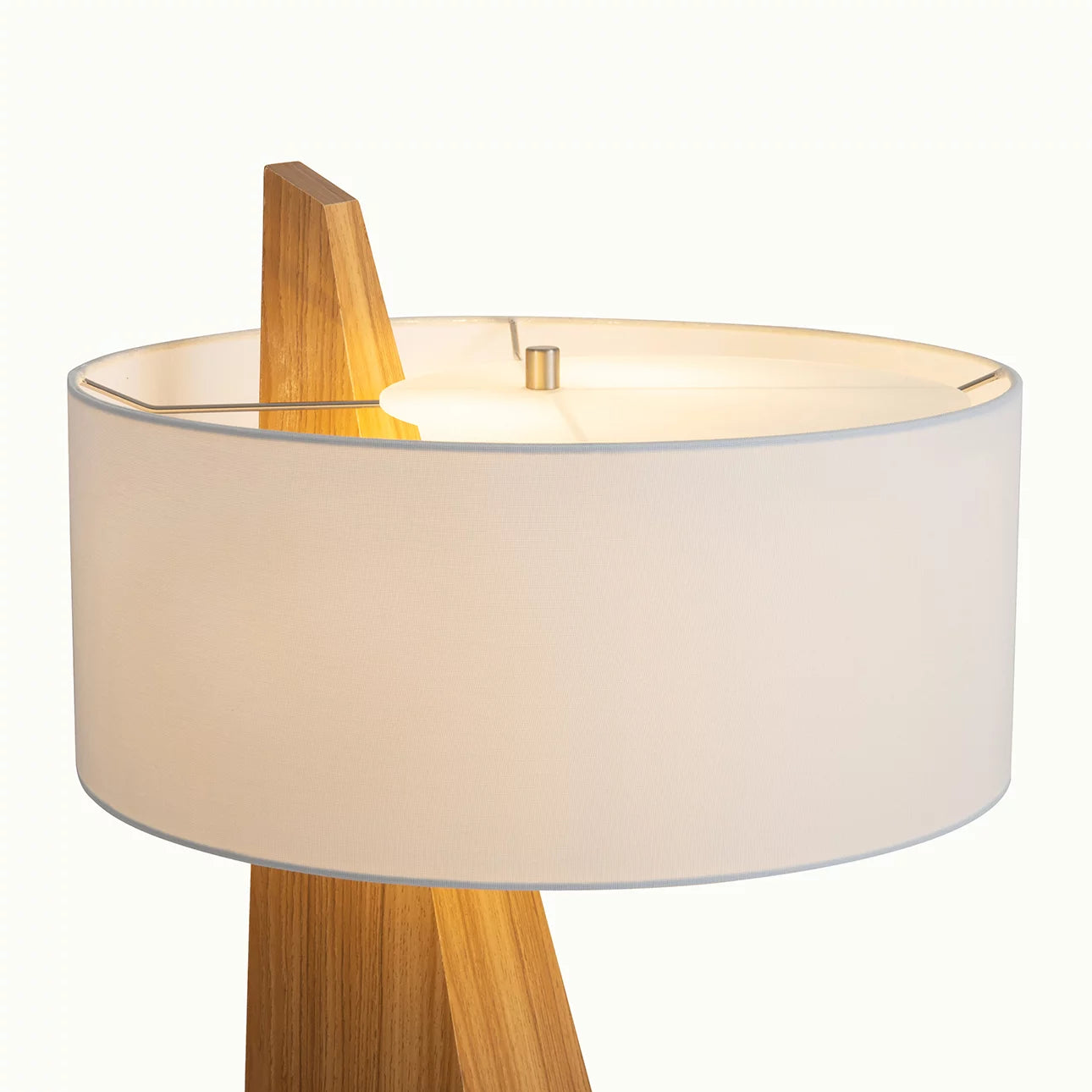 Obelisk Natural Ash Wood - Table Lamp Table Lamps NOVA of California   