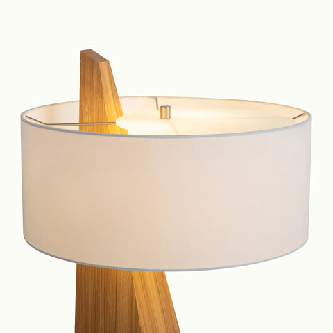 Obelisk Natural Ash Wood - Table Lamp Table Lamps NOVA of California   