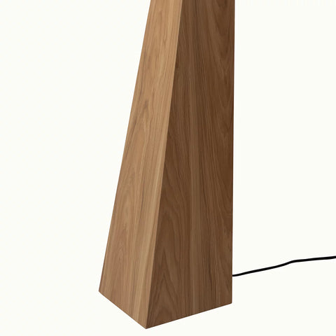 Obelisk Natural Ash Wood - Floor Lamp Floor Lamp NOVA of California   