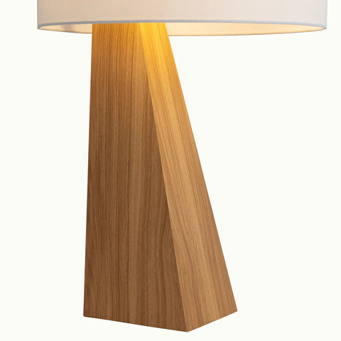 Obelisk Natural Ash Wood - Table Lamp Table Lamps NOVA of California   