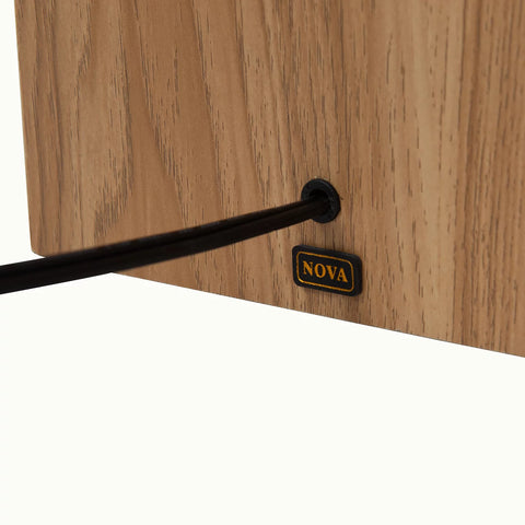 Obelisk Natural Ash Wood - Floor Lamp Floor Lamp NOVA of California   