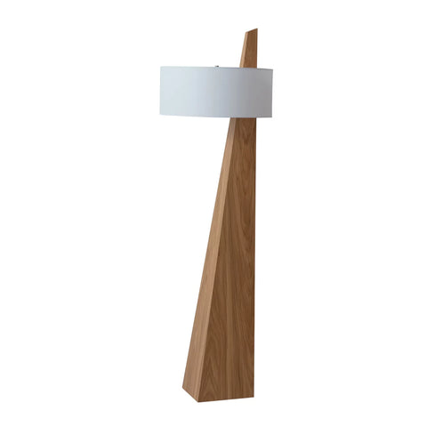 Obelisk Natural Ash Wood - Floor Lamp Floor Lamp NOVA of California   