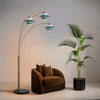 Palm Springs 3 Light Arc Floor Lamp Floor Lamp NOVA of California   