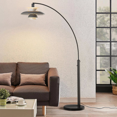 Palm Springs 1 Light Arc Floor Lamp Floor Lamp NOVA of California   