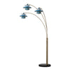 Palm Springs 3 Light Arc Floor Lamp Floor Lamp NOVA of California   