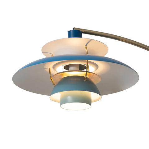 Palm Springs 3 Light Arc Floor Lamp Floor Lamp NOVA of California   