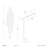 Port LED Natural Ash Wood - Floor Lamp Floor Lamp NOVA of California   