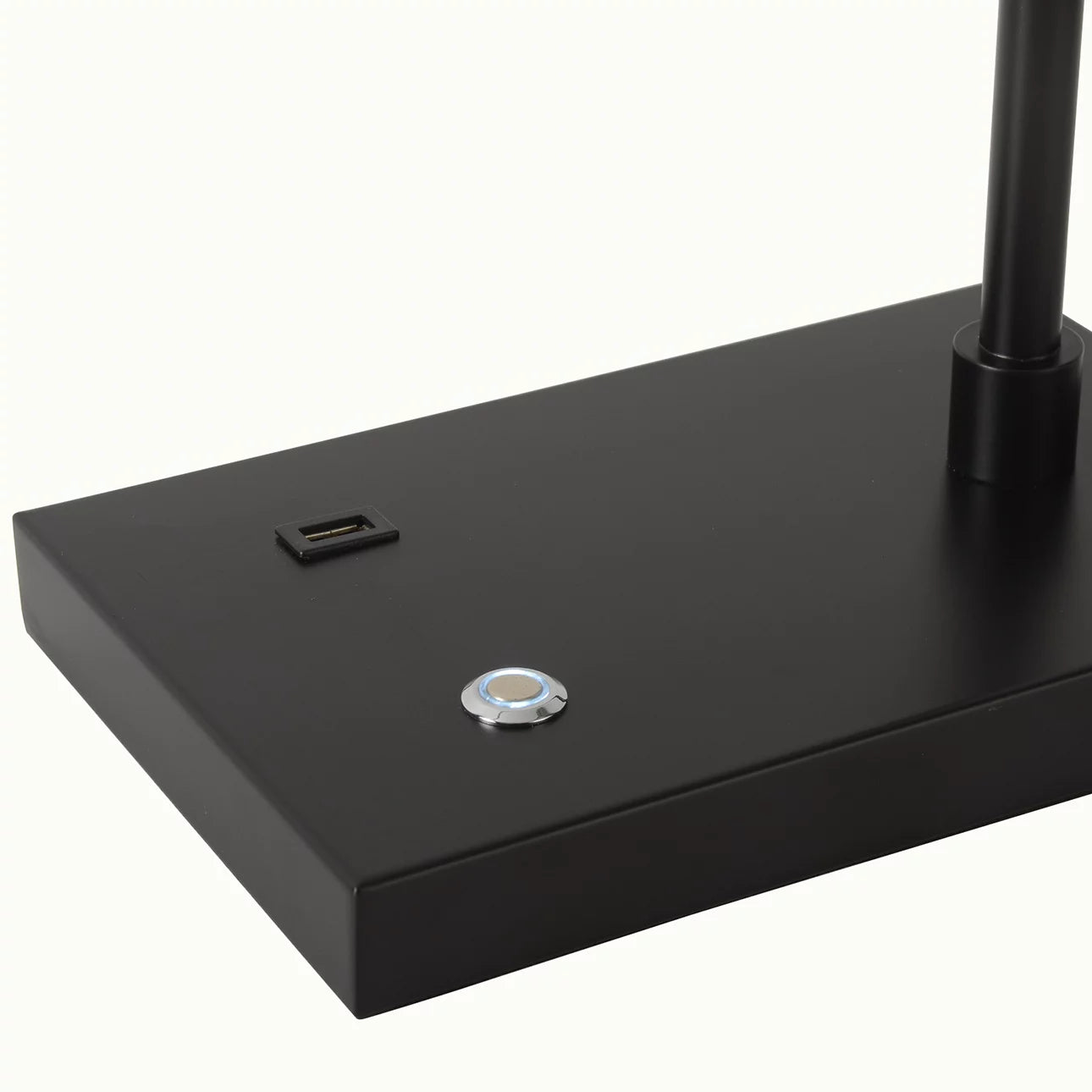 Port LED Natural Ash Wood - Table Lamp Table Lamps NOVA of California   