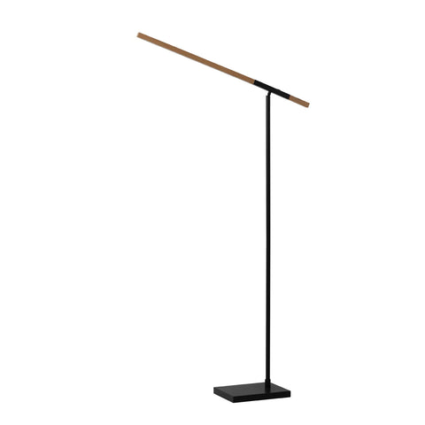 Port LED Natural Ash Wood - Floor Lamp Floor Lamp NOVA of California   