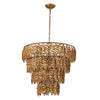 Coral Luxe Pendant 4 Tier Pendant Lucas McKearn   