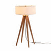 Quattro Table Lamp Table Lamps NOVA of California Natural Ash  