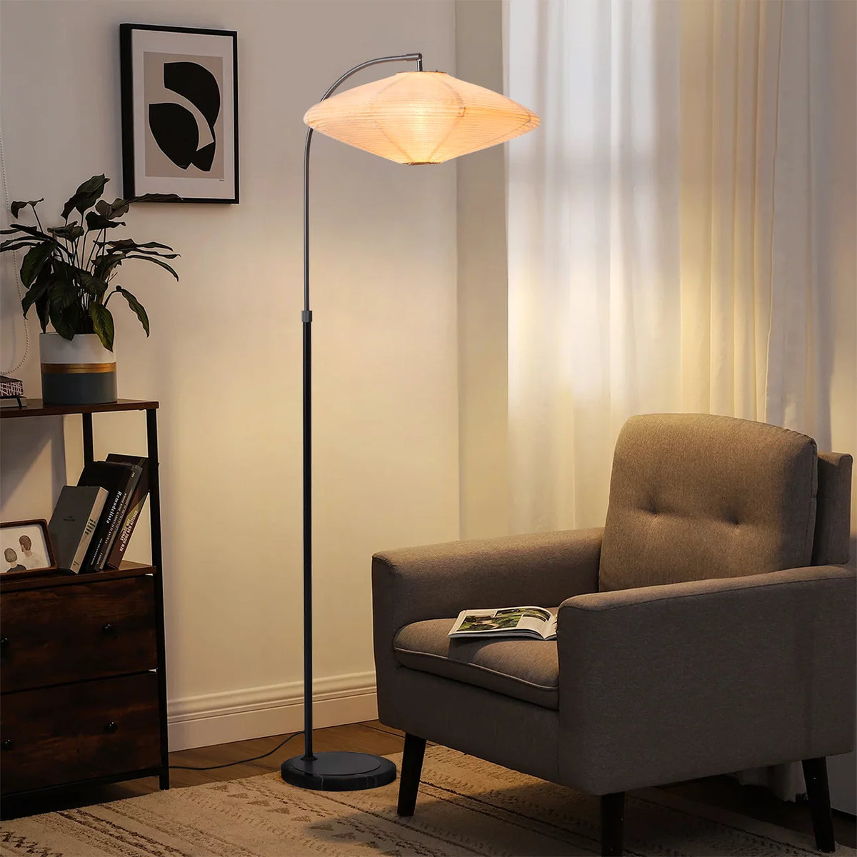 Roswell - Floor Lamp Floor Lamp NOVA of California   