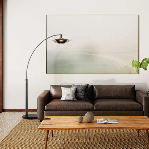 Rancho Mirage 1 Light Arc - Floor Lamp Floor Lamp NOVA of California   