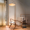 Roswell 1 Light Arc - Floor Lamp Floor Lamp NOVA of California   