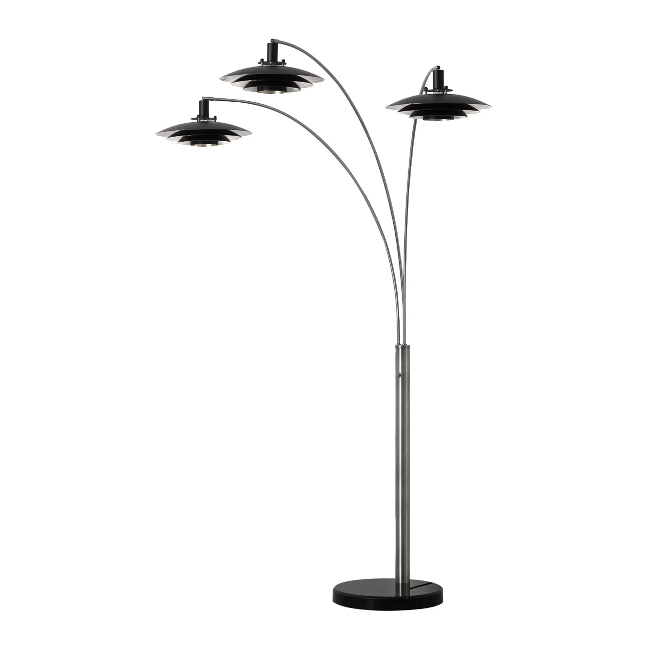Rancho Mirage 3 Light Arc - Floor Lamp Floor Lamp NOVA of California   