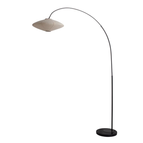 Roswell 1 Light Arc - Floor Lamp Floor Lamp NOVA of California   