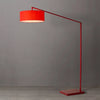 Stretch Arc Red - Floor Lamp Floor Lamp NOVA of California   