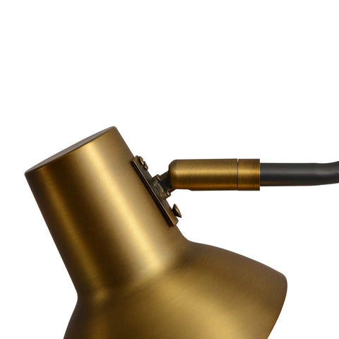 Swing Plug-in Wall Light – Brushed Brass Wall/Cieling Lamp NOVA of California   