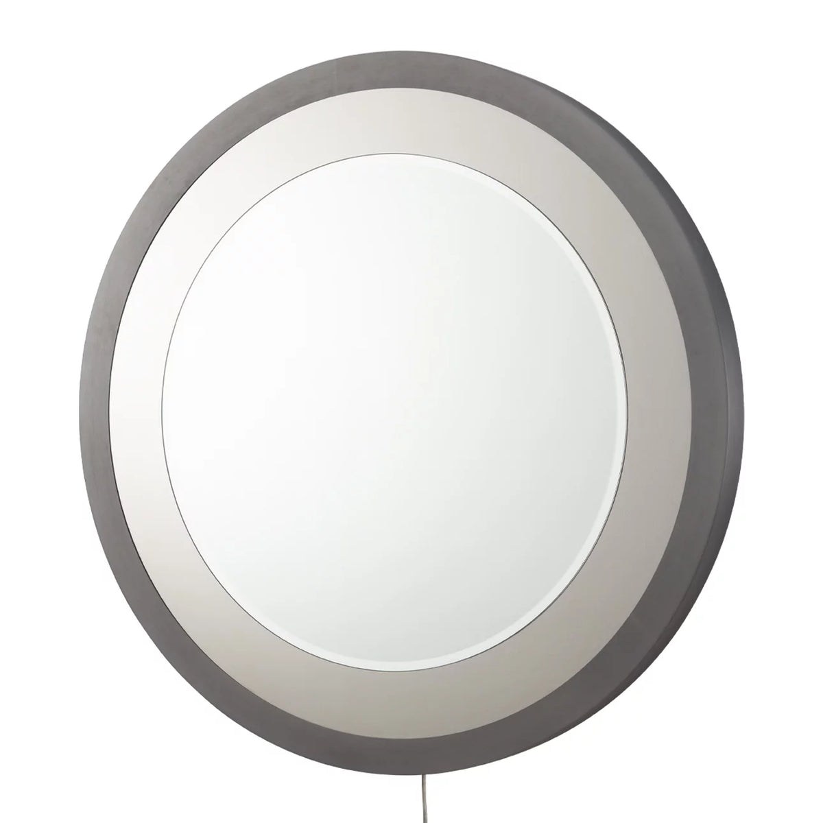 Starfall Vanishing infinity LED Round –  Wall Mirror Wall Mirror NOVA of California Silver  