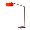 Stretch Arc Red - Floor Lamp Floor Lamp NOVA of California   