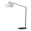 Stretch Arc Matte Black - Floor Lamp Floor Lamp NOVA of California   
