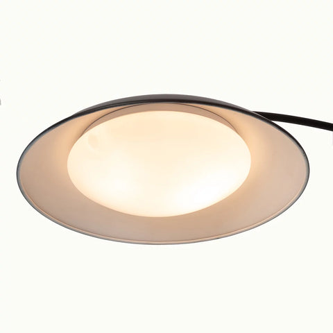 Saucer 3 Light Arc - Floor Lamp Floor Lamp NOVA of California   