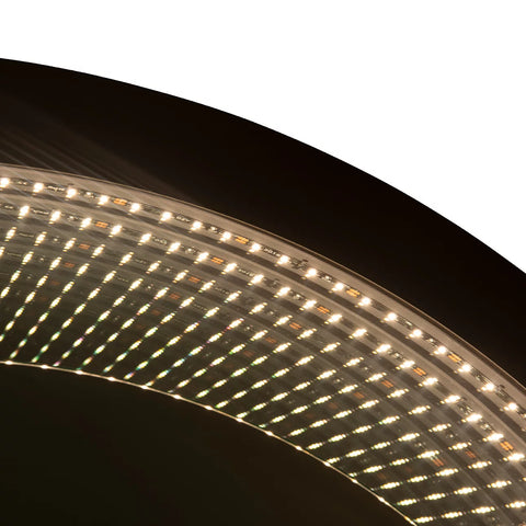 Starfall Vanishing infinity LED Round –  Wall Mirror Wall Mirror NOVA of California   