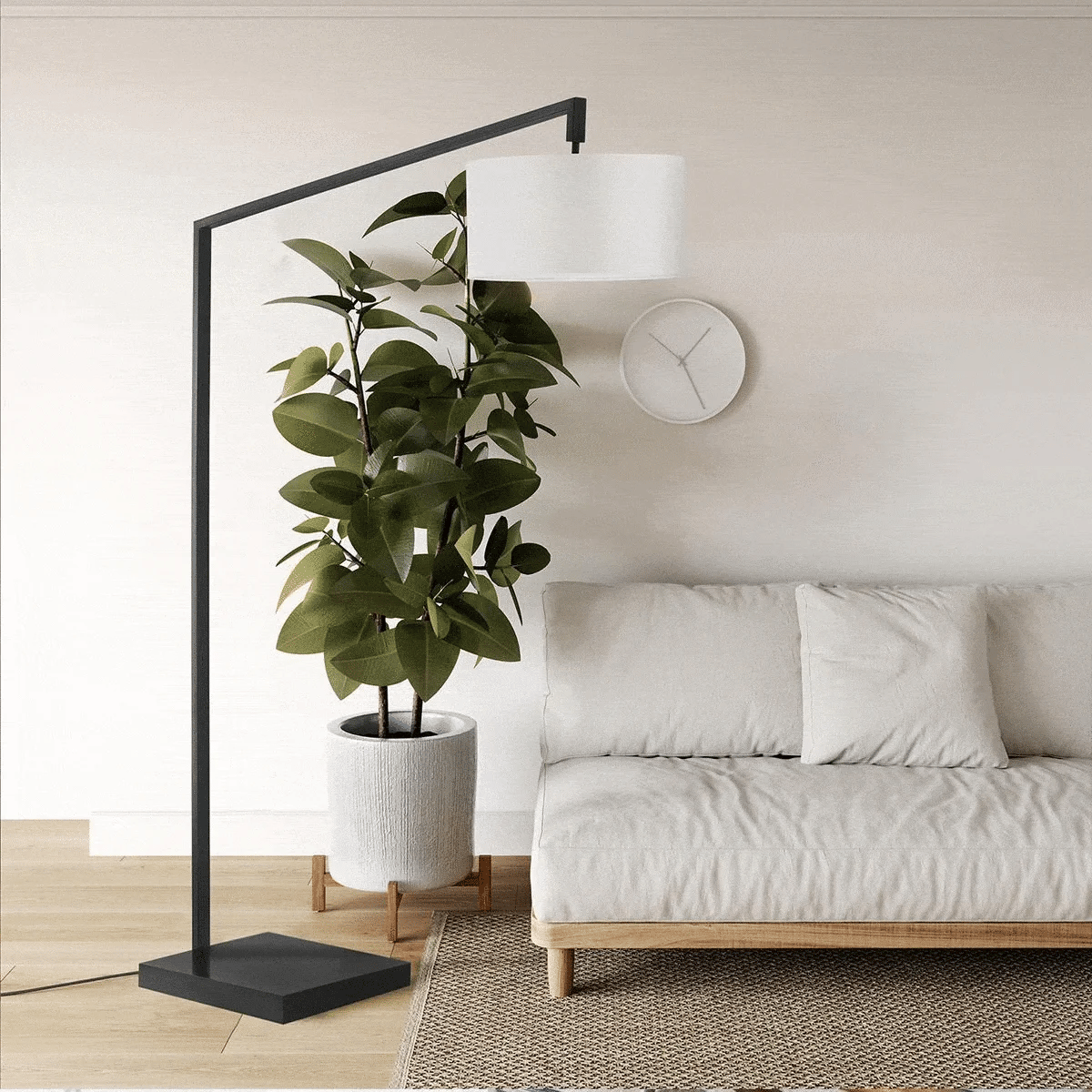Stretch Chairside Arc - Floor Lamp Floor Lamp NOVA of California   