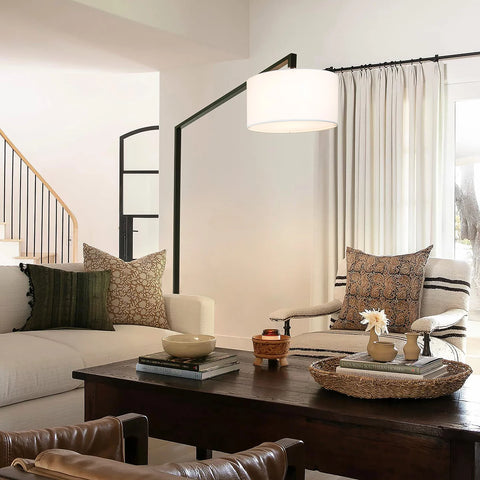 Stretch Chairside Arc - Floor Lamp Floor Lamp NOVA of California   