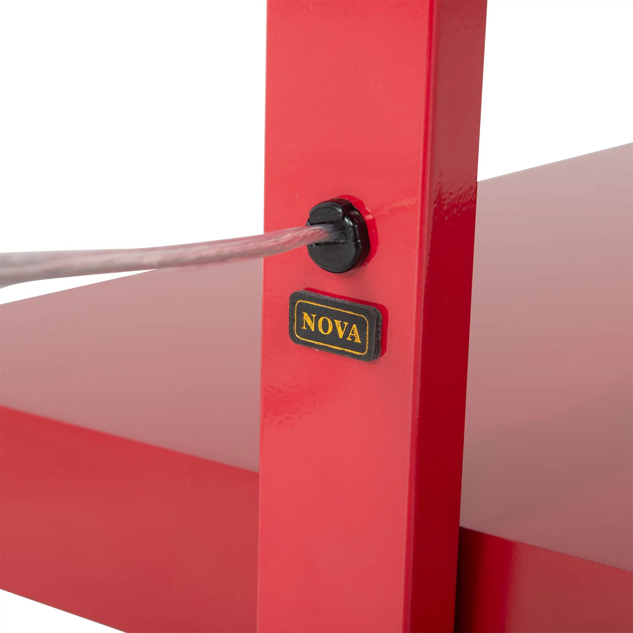 Stretch Arc Red - Floor Lamp Floor Lamp NOVA of California   