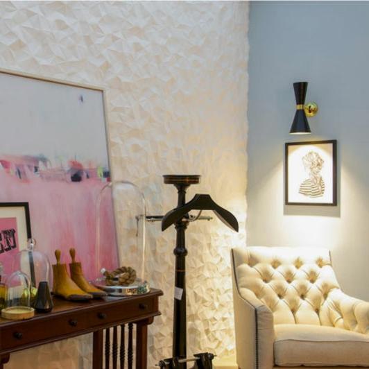Cairo Contemporary Wall Light Wall Light Mullan Lighting