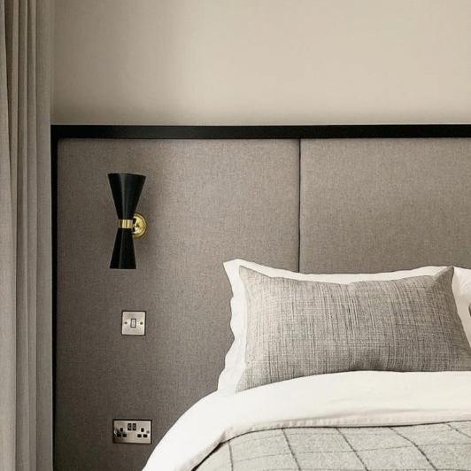 Cairo Contemporary Wall Light Wall Light Mullan Lighting
