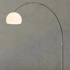 Sneedville Arched Floor Lamp Floor Lamp Stembulbs White