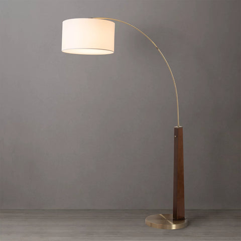Taper 1 Light Arc - Floor Lamp Floor Lamp NOVA of California   