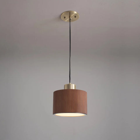 Tambo Led Pendant Lights – Dark Walnut Pendant NOVA of California   