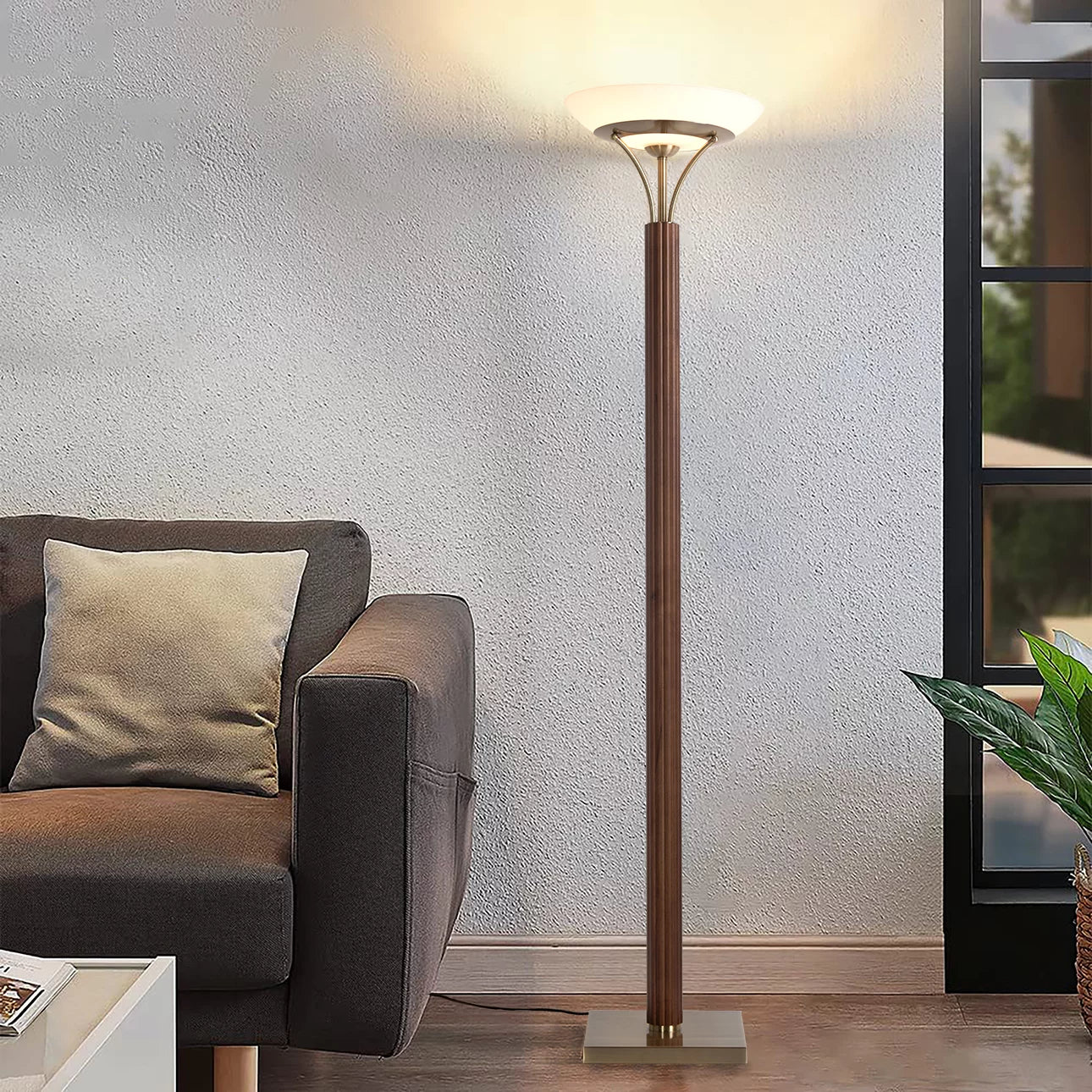 Tambo Torchiere - Floor Lamp Floor Lamp NOVA of California   