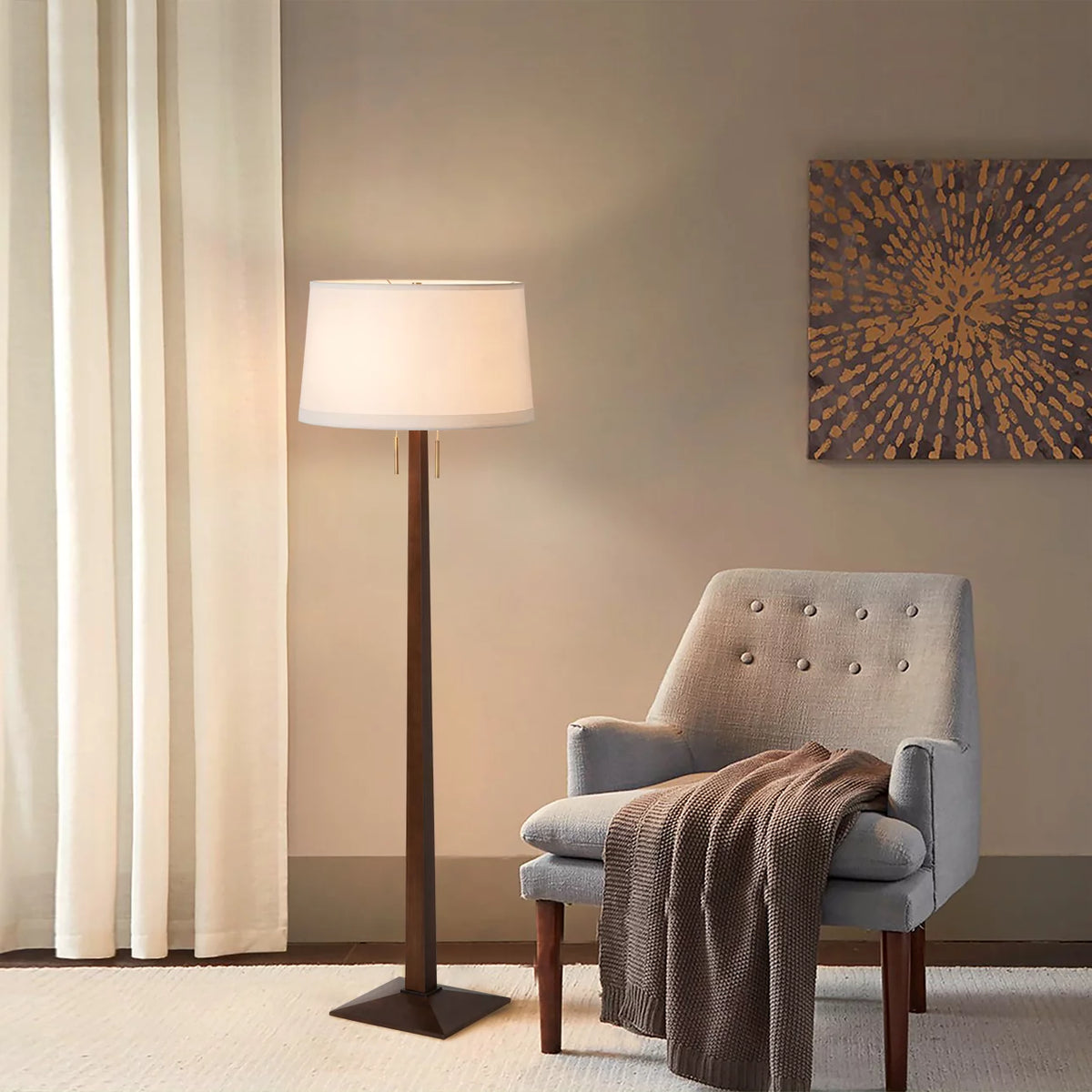 Taper - Floor Lamp Floor Lamp NOVA of California   
