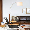 Taper 1 Light Arc - Floor Lamp Floor Lamp NOVA of California   