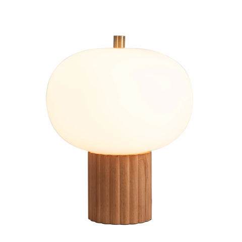 Tambo Accent - Table Lamp Table Lamps NOVA of California Natural Ash  