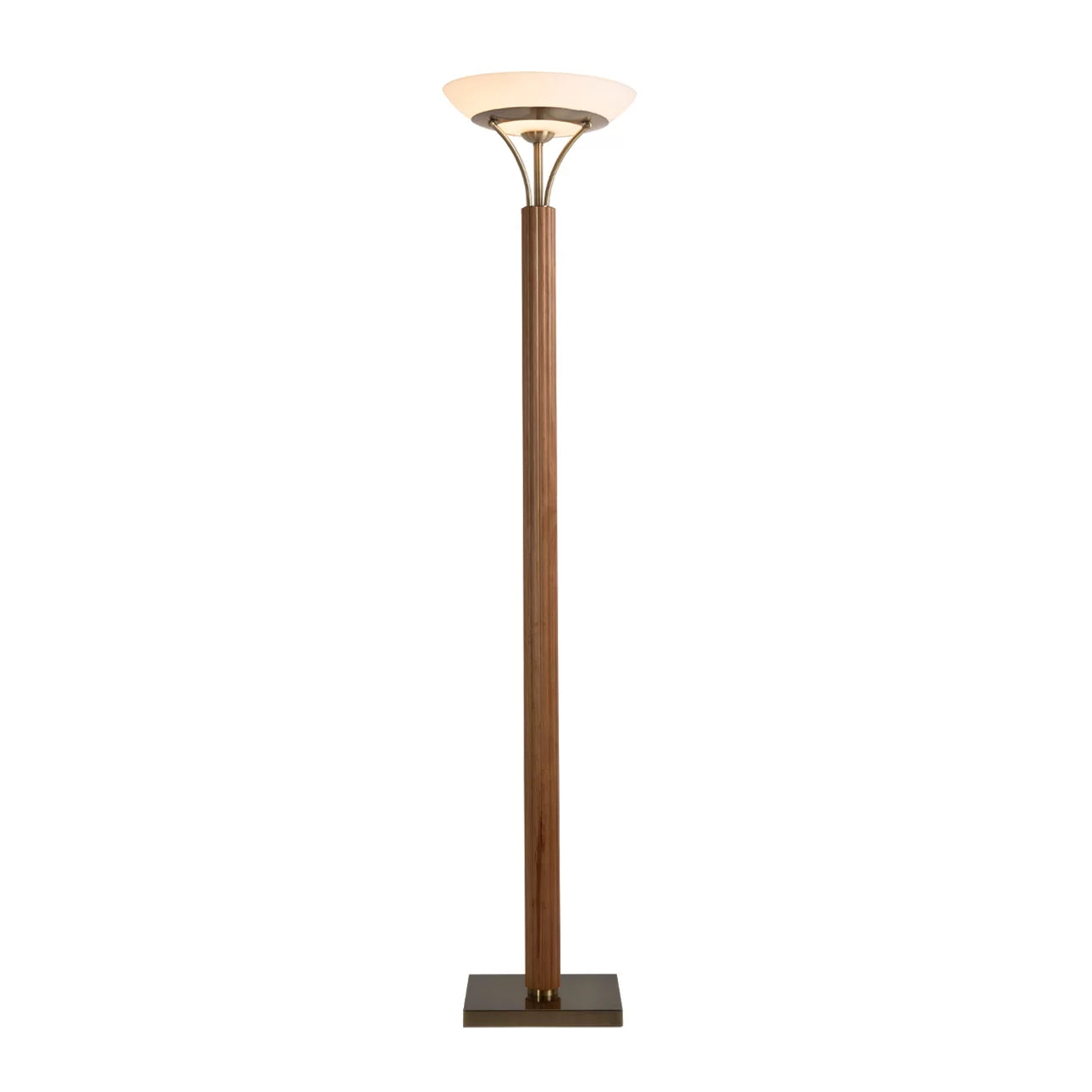 Tambo Torchiere - Floor Lamp Floor Lamp NOVA of California Natural Ash  