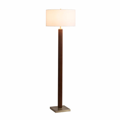 Tambo - Floor Lamp Floor Lamp NOVA of California Dark Walnut  