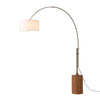 Tambo Arc Dark Walnut - Floor Lamp Floor Lamp NOVA of California   