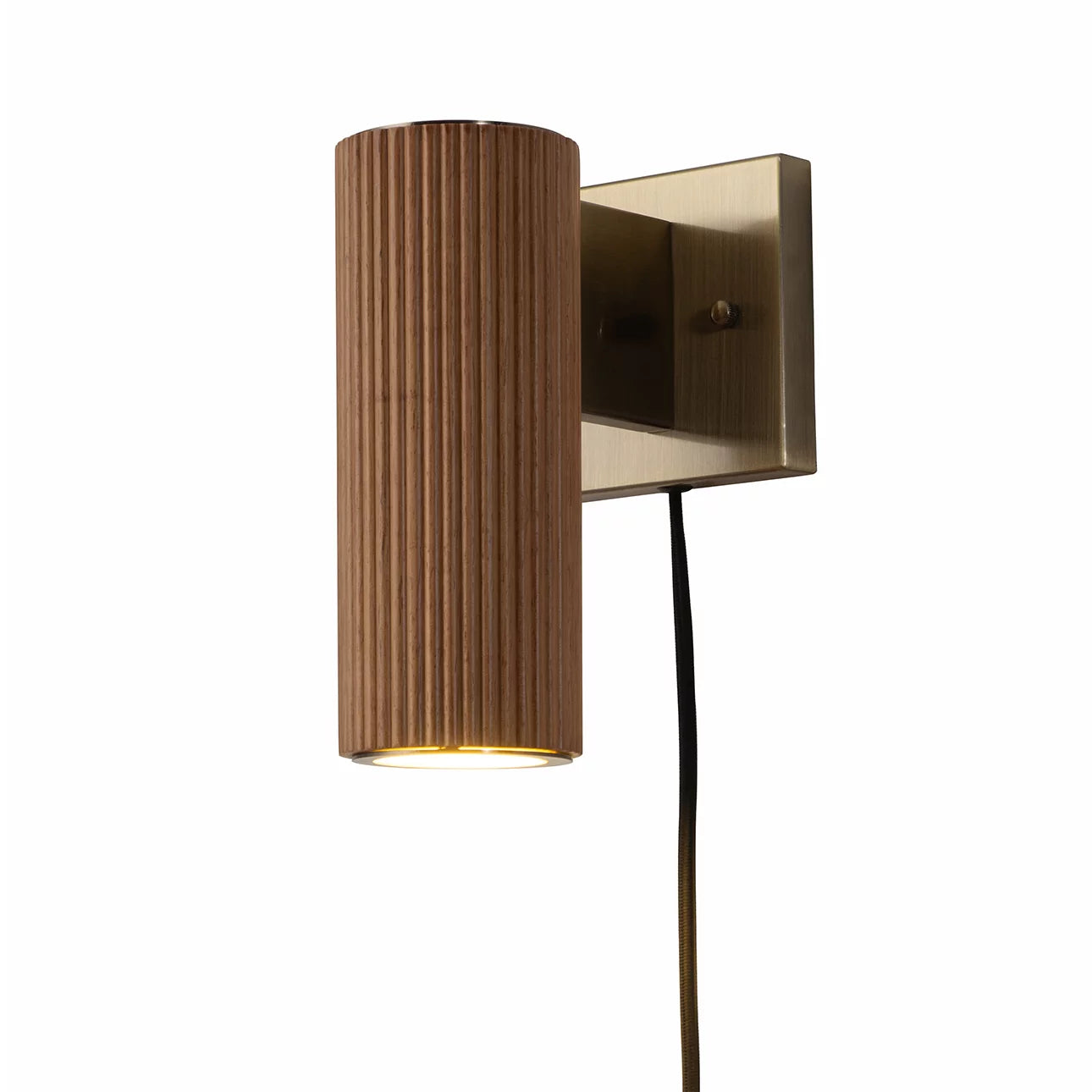 Tambo Plug-In Wall Sconce – Natural Ash Wall Sconce NOVA of California   