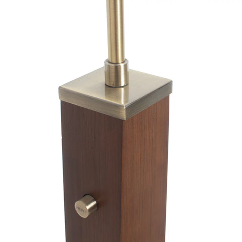Taper 1 Light Arc - Floor Lamp Floor Lamp NOVA of California   