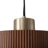 Tambo Led Pendant Lights – Dark Walnut Pendant NOVA of California   