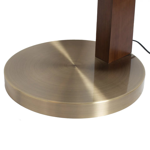 Taper 1 Light Arc - Floor Lamp Floor Lamp NOVA of California   