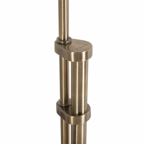 Tambo Arc Dark Walnut - Floor Lamp Floor Lamp NOVA of California   