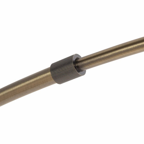 Tambo Arc Dark Walnut - Floor Lamp Floor Lamp NOVA of California   