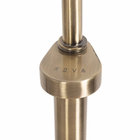 Tambo Arc Dark Walnut - Floor Lamp Floor Lamp NOVA of California   