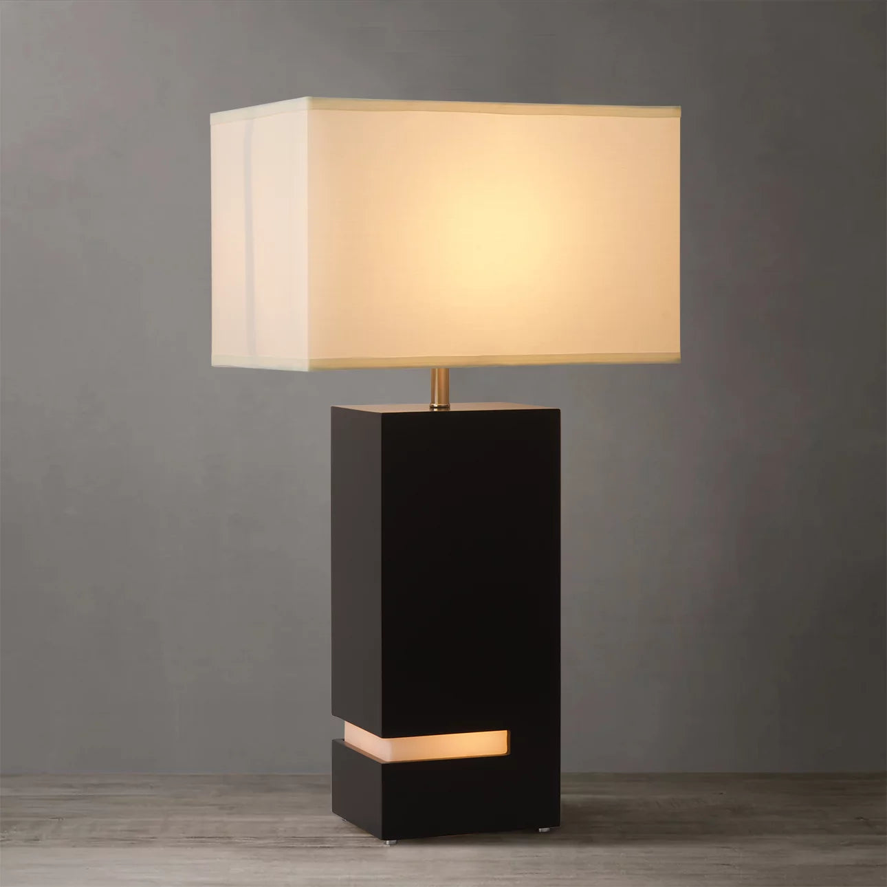 Zen Standing Nightlight Dark Brown – Table Lamp Table Lamps NOVA of California   